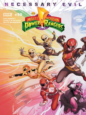 cover image of Mighty Morphin Power Rangers (2016), Issue 50